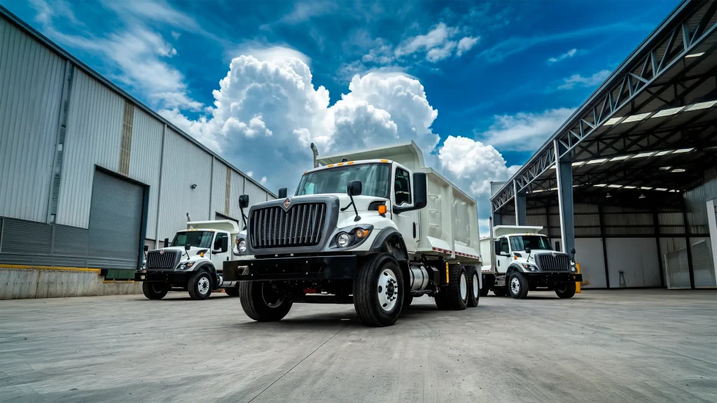 Volqueta HV607 International con eje tándem Meritor