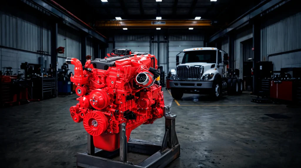 Motor Cummins L9 del Camión HV607 International